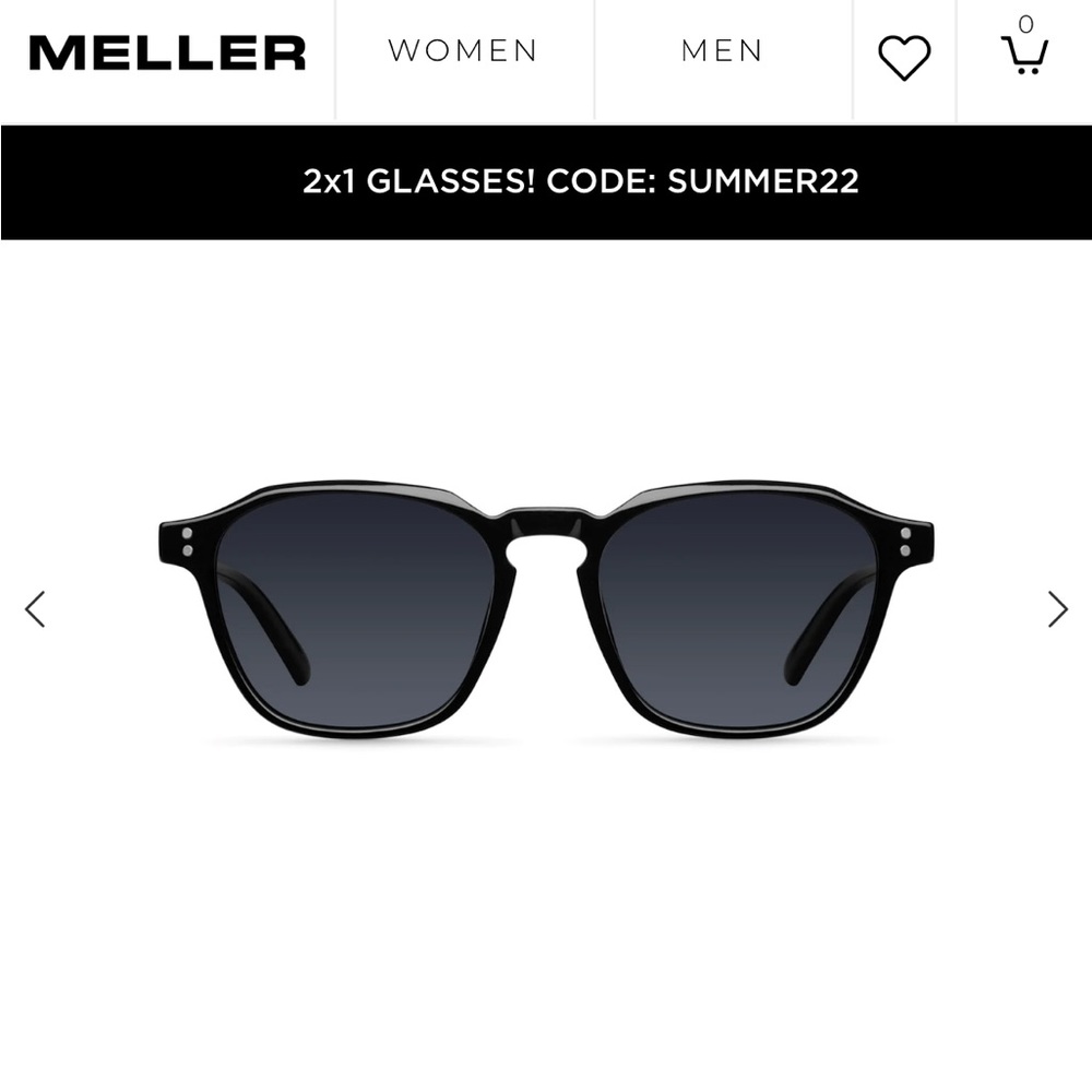 MELLER Sunglasses - Bakari All Black